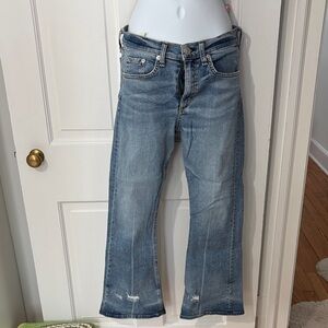 rag & bone Light Blue 10 in flare 27